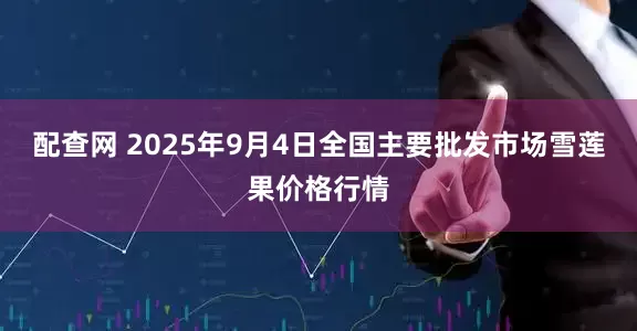 配查网 2025年9月4日全国主要批发市场雪莲果价格行情