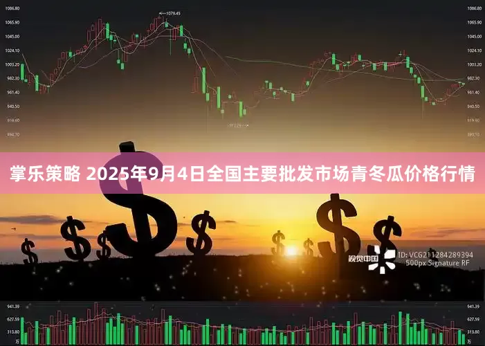 掌乐策略 2025年9月4日全国主要批发市场青冬瓜价格行情